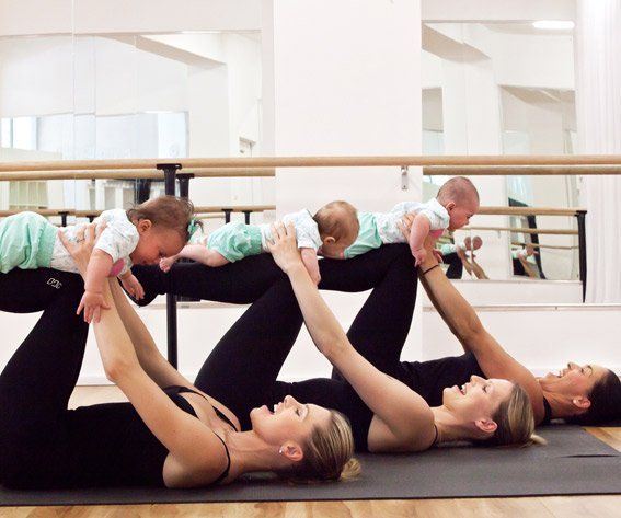 Вежбајте заедно со вашите бебиња